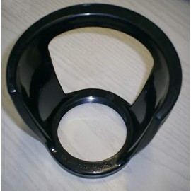 HTD Valve Protection Basket Black Impact Resistance Plastic up to 50 kg Bottles