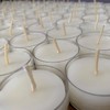 White Tealight Beeswax Candles BULK 100% Natural Handcrafted USA /