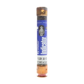 Littelfuse FLSR030ID UL Class RK5 Dual Element Time Delay Fuse with Indication, 30 amp, 600/300V