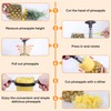 OOKUU Pineapple Corer Cutter, Stainless Steel Fruit Pineapple Peeler Slicer