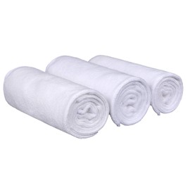 HIDMD Microfibre Sports Towels Gym Towels Fast Drying & Absorbent Workout Sweat Towels for Gym Fitness,Yoga, Camping 3-Pack 40cm X80cm WHITE