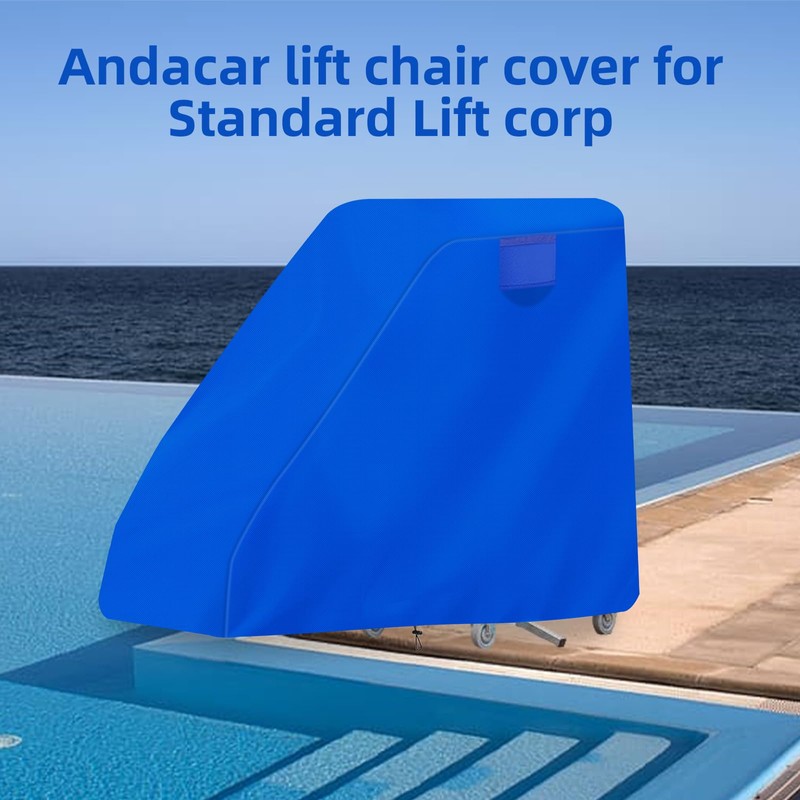 Lift Pool Chair Protective Cover, 600D Heavy Duty Swimming Pool