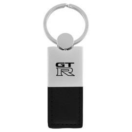 Nissan GTR Leather Key Ring (Black)
