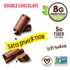 Lenny & Larry's Lenny & Larry's The Complete Cookie, Double Chocolate, Soft Baked, 8g Plant Protein, Vegan, Non-GMO, 2 Ounce Cookie (Pack of 12)