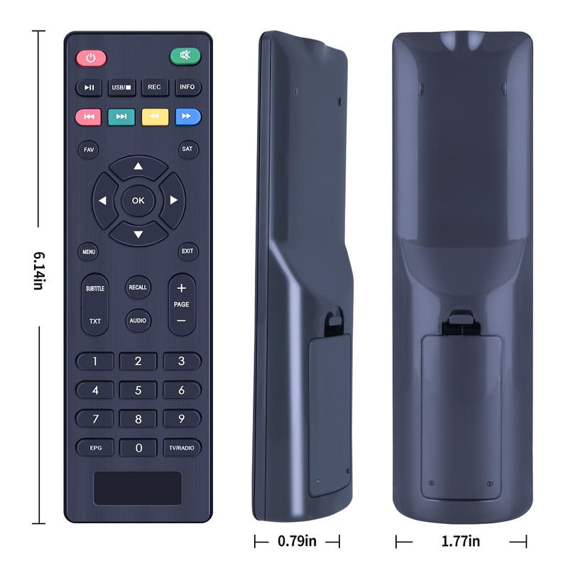 GOUYESHO Infrared Replacement Remote Control for Comag HD10 + HD45
