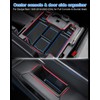 Karltys Center Console Organizer Tray Door Side Handle Storage Box
