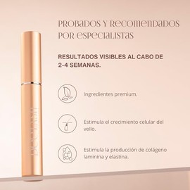 Dee’Lash Premium Lash Stimulator - Duo de Suero profesional estimulador para el crecimiento de pestañas y cejas + Rímel Dee’Beautiful Mascara para pes