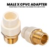 Everflow Supplies BRCPM034-NL 3/4" Adapter Fitting with a Brass Male