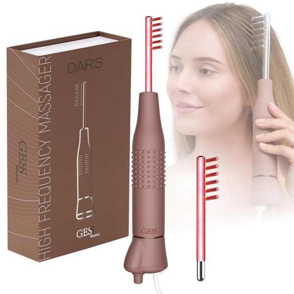 GESS Dars High Frequency Massager with Neon Gas and 2