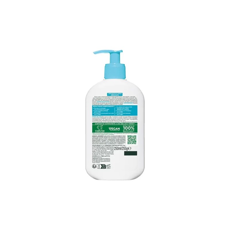 Crema Limpiadora Hidratante Anti-imperfecciones De Garnier
