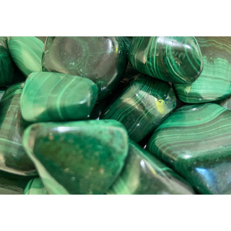 Zentron Crystal Collection Tumbled Malachite - 1 Piece