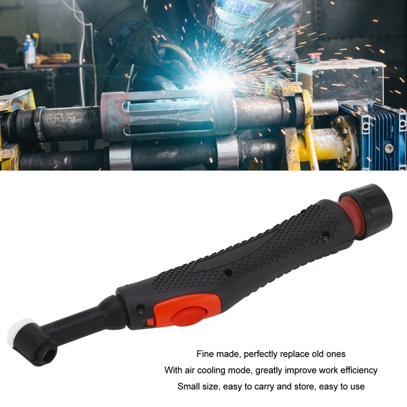 TIG Welding Torch Head Kit 360 Degree Rotatable Air Cooling