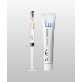 Dr. Vita [3 Types of Sample Giveaway] Slow Aging PDRN Shot 300 4.5ml + Premium E Cream 30ml 2-Piece Set