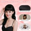 Benehair Headband with Bangs Synthetic Plaited Hair Headband with Natural