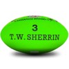 Sherrin AFL KB Synthetic Neon Football Size 3 Green