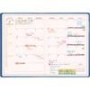 Elcomune Matka DR-MH-462 Notebook, Begins January 2025, B6, Monthly Tickle,