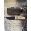 Carl Thomas Leathers Custom Made Horizontal Knife Sheath Made to