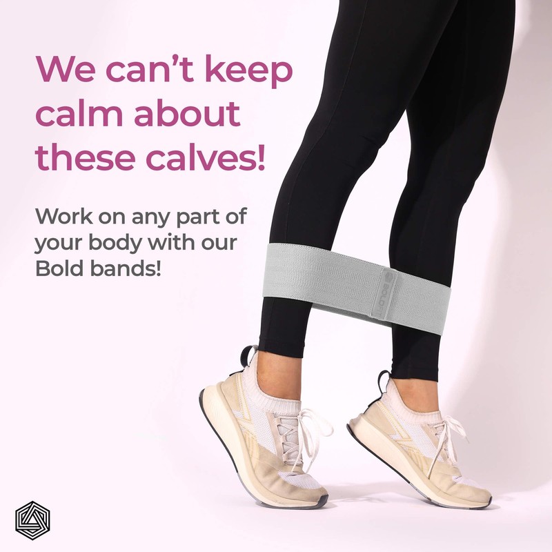 Boldfit Fabric Resistance Band -Loop Band for Exercise Hip Band