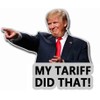 100 Pack My Tariffs Did That Funny Trump Stickers Laptop