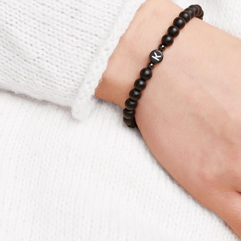 MECCANIXITY Alphabet G Letter Charm Double Sided Enamel Initial Alphabet