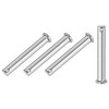 M METERXITY 4-Pack Single Hole Clevis Pins, M10 x 70mm