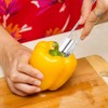 Sarini Pack of 2 Vegetable Corers Universal Jalapeno Pepper Corer