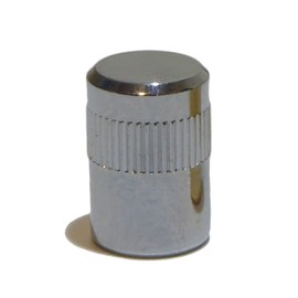 Silver/Chrome Guitar pickup toggle switch tip 3.5mm thread tube shaped knob
