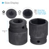 CoCud Deep Impact Socket, 1/2 Inch Drive 27mm Socket Size,