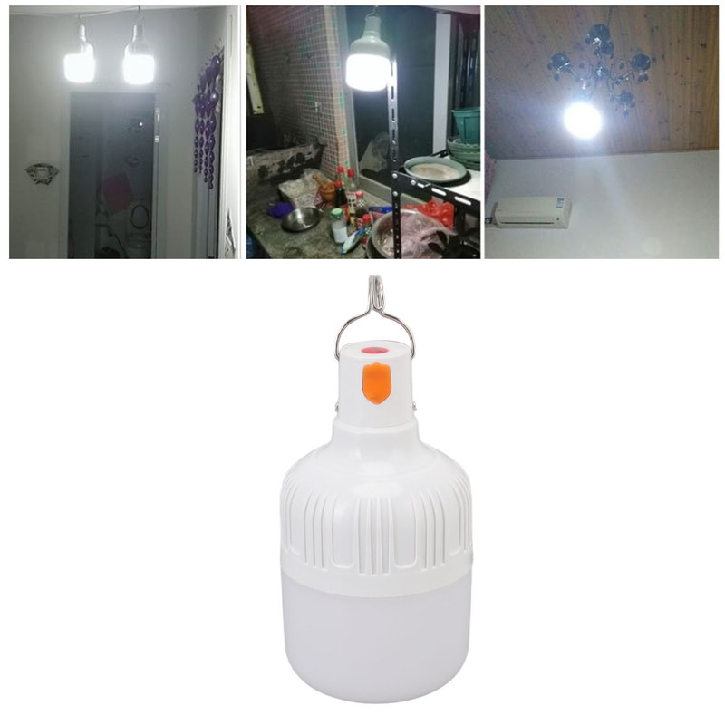 LED Bulb Light Professional High Brightness Dimmable Energy Saving Rechargeable