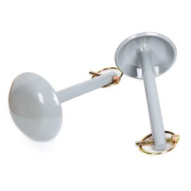 KUAFU 5/8" Snow Plow Skid Shoes for Moose ATV UTV Snowplow Blade Skid Shoes Replacement 1 Pair