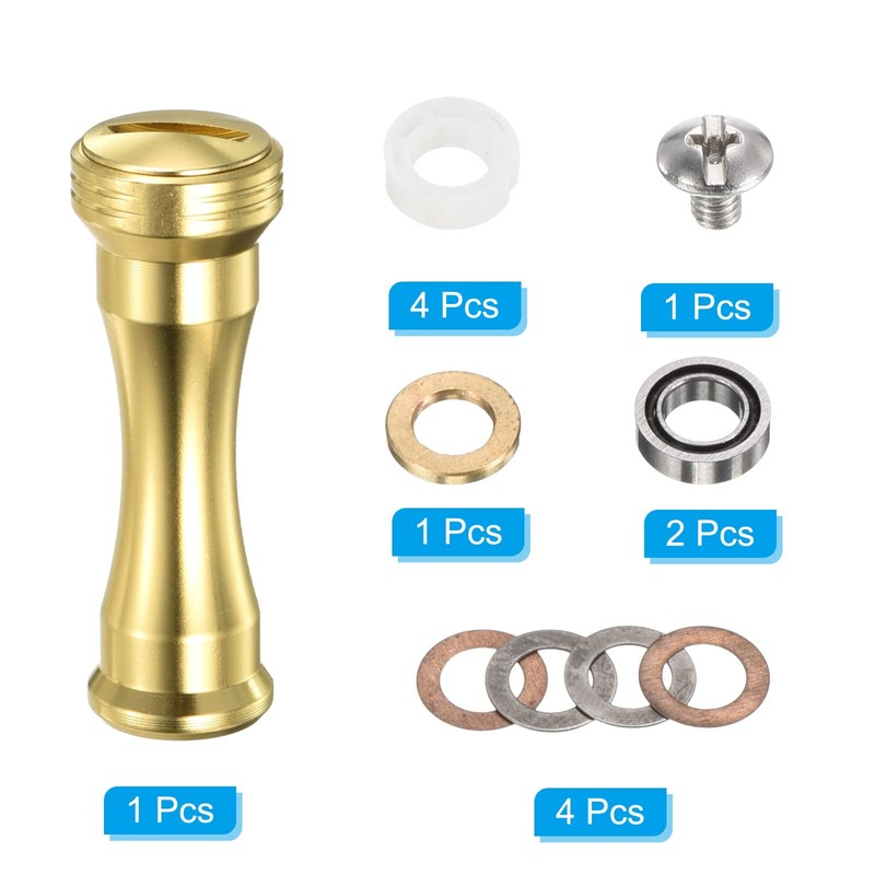PATIKIL Reel Handle Knob Replacement Metal Fishing Reel Power Handle