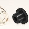 6 Pieces Black Plug Holes, H12 Waterproof Rubber Button Plug