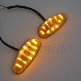 HASkulle Turn Signal Light for Suzuki 2001-2005 GSXR 600 GSXR 750/01-04 GSXR 1000 Clear