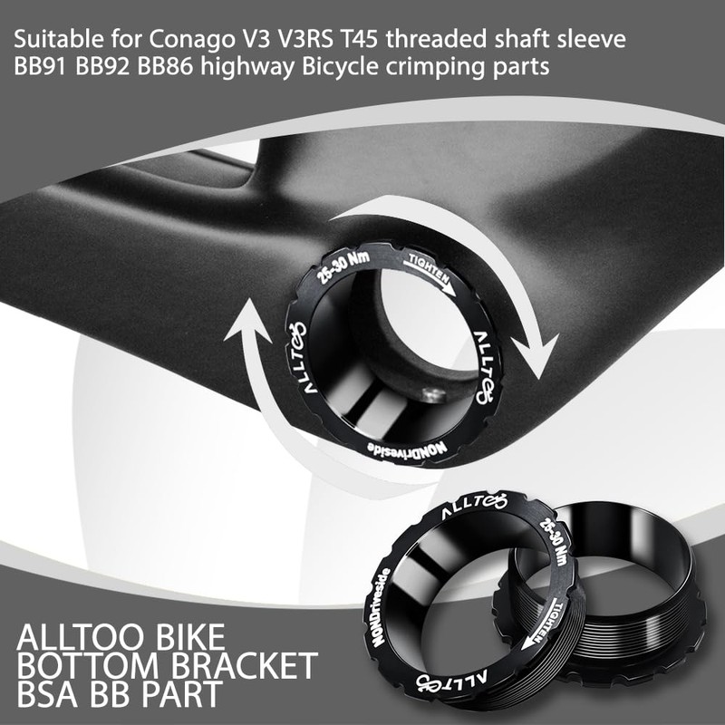 Bike Bottom Bracket Bicycle Bottom Bracket Accessories Fits Colnago V3