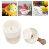 Manual Ice Crusher Hand Ice Shaver Machine Snow Cone Maker