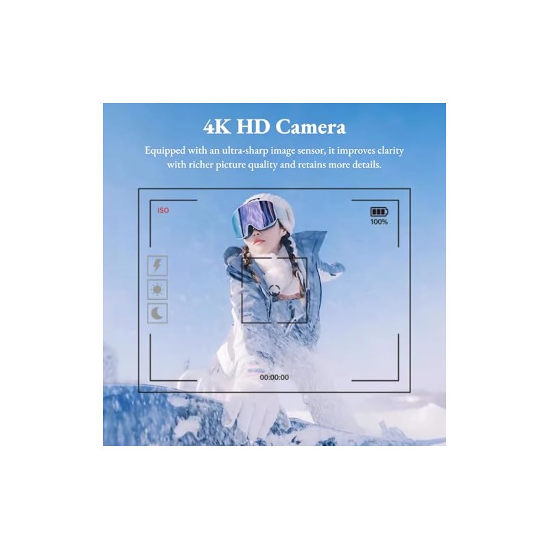 Grabador de Vídeo 4K Ultra HD para Uso Corporal con