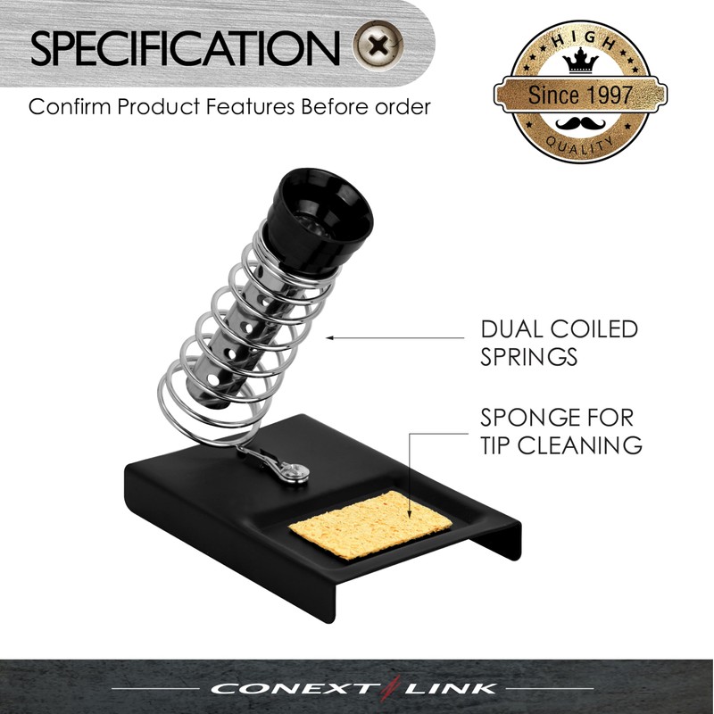 Conext Link 1pc Soldering Iron Stand Spring Holder Support Station