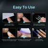 TOMICCA Extra Short Almond Nail Tips 504PCS, 12 Sizes Short