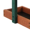 Audubon Going Green Double Platform Bird Feeder, Green/Brown