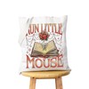 WCGXKO Dark Romance Gift Run Little Mouse Canvas Shopping Bag