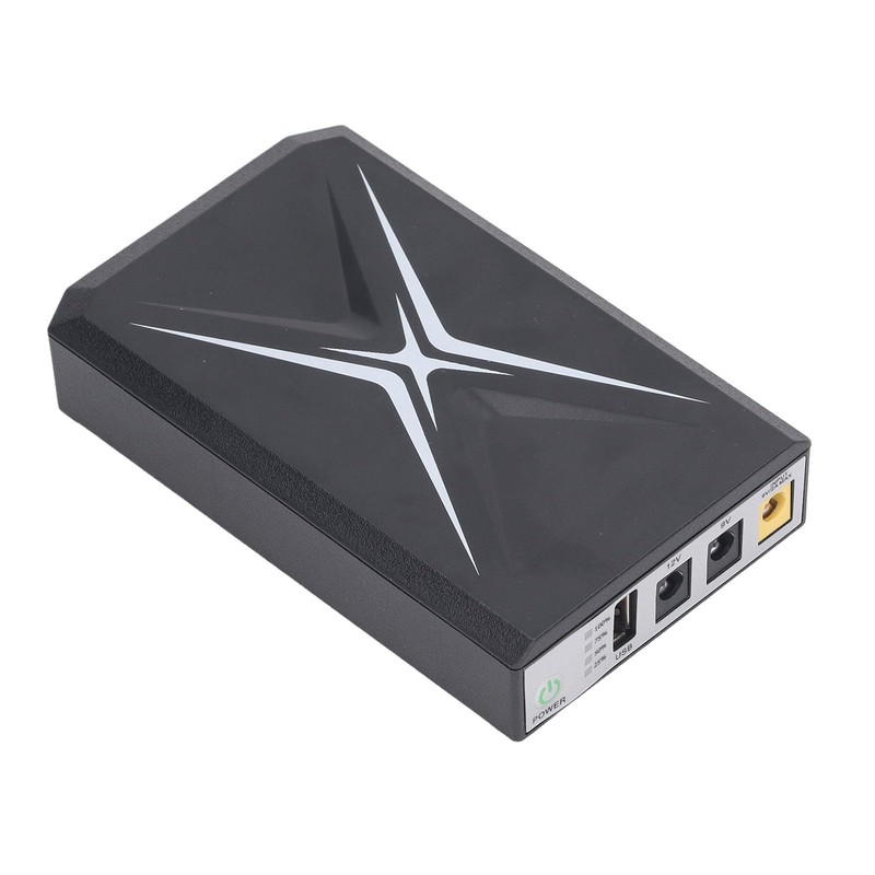 YYQTGG Mini UPS, UPS 2A Bater¨ªa Respaldo ABS y PC