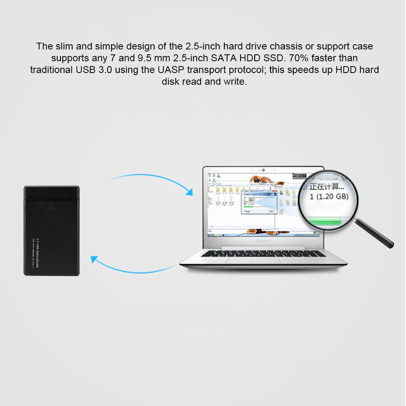 W25a831 2.5'' USB3.1 Type C SATA Mobile Scratch resistant Hard