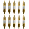 MDEOOSKY 10 Pcs 4.0MM Center Drill Bits Set, M2 High