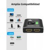Qzgyoool Switch Splitter Hdmi Bidireccional Calidad De Imagen 4k Dehuka,Adaptador