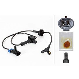 HELLA 6PT 010 376-271 Sensor, exhaust gas temperature - 2-pin connector - Bolted - Cable: 615mm