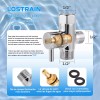 Lostrain Rociador De Bidé Inodoro Acero Inoxidable Bidet Baño Accesor