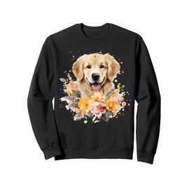 Watercolor Golden Retriever Sweatshirt