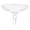 Helunsi Canopy Kit, White Canopy Light Kit, 5-3/8" Dia Canopy