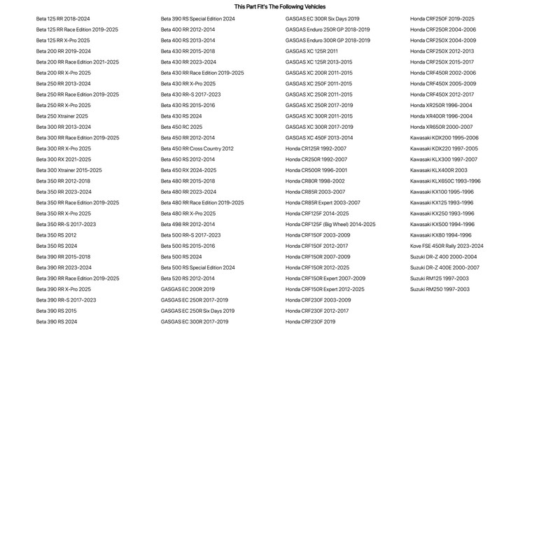 TUSK Brake Lever Polished for Suzuki DR-Z 400 2000-2004