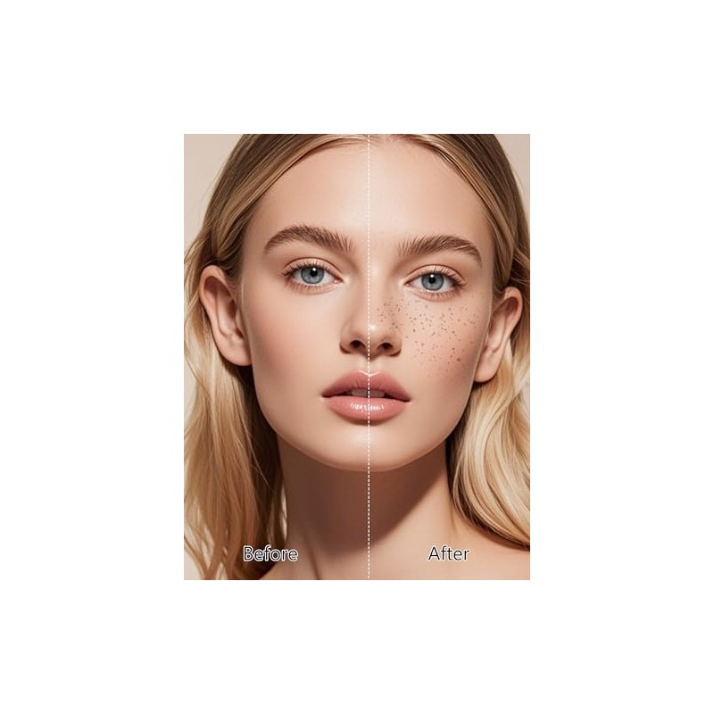 Erinde Sello de pecas, Maquillaje de Pecas Resistente al Agua,